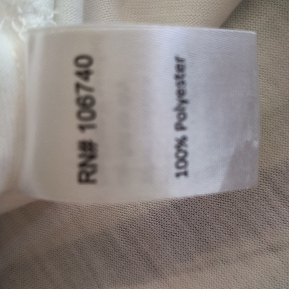 Serengeti White 3/4 sleeve floral print t-shirt top size M - Picture 7 of 13